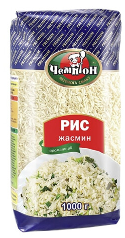 Рис Жасмін довгозернистий ЧЕМПІОН, 1 кг